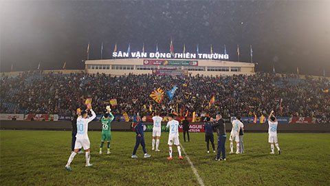 CLB Nam Định bị phạt trước trận đấu cuối vòng đầu V.League 2023/24.